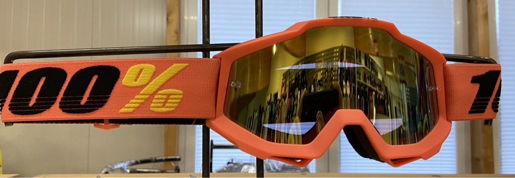 100- Accuri Motocross Brille verspiegelt unter 100percent